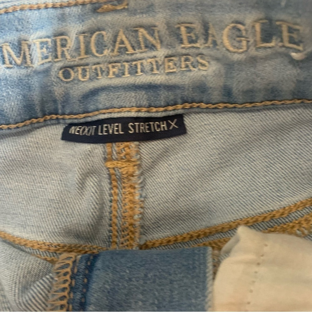 - 👖 American Eagle Outfitters High Waist Denim Shorts -  Woman’s Size 0 👖 - Picture 7 of 11